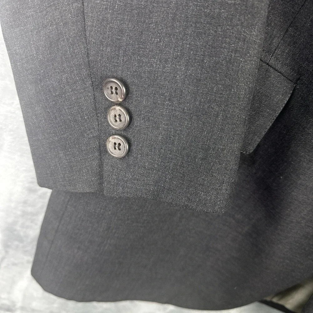 Vintage Polo University Club Ralph Lauren Blazer 42R Dark Gray‎ Sport Coat